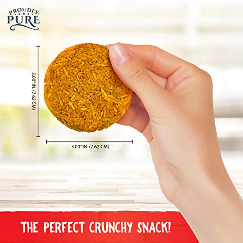 Keto Snacks Salty Parmesan Cheese Crisps Bread Pizza Pack Of 3