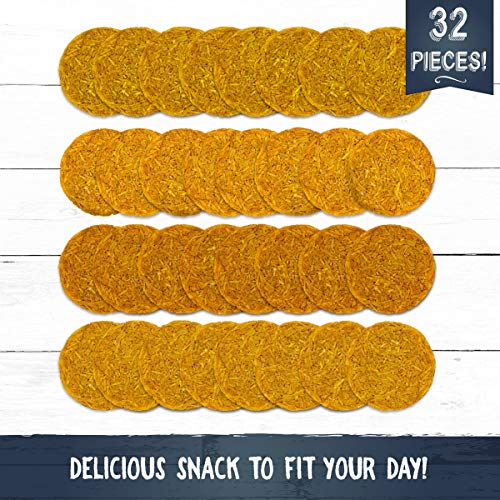 Proudly Pure Parmesan Cheese Crisps - Keto Snacks Zero Carb Crun