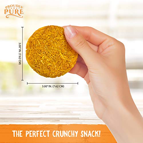 Proudly Pure Parmesan Cheese Crisps - Keto Snacks Zero Carb Crun