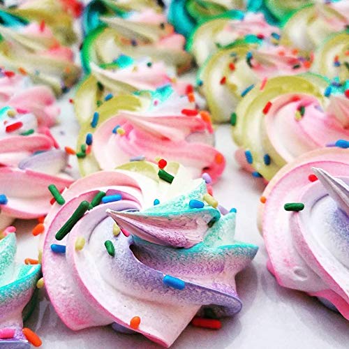 Unicorn Farts - Vanilla 3 Oz Italian Meringue Cookies
