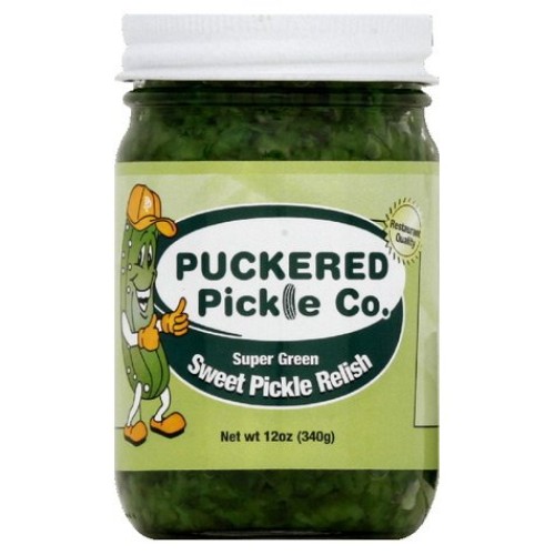 Puckered Pickle Relish Pickle Company Green Super Sweet Pickle R