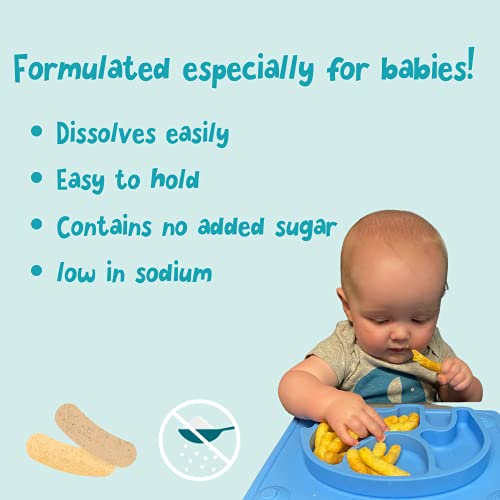 Puffworks Baby Organic Peanut Butter Puffs, Perfect for Early Pe...
