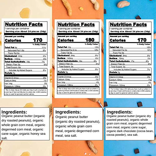 Puffworks Organic Peanut Butter Puffs | Organic | Kosher | Non-G