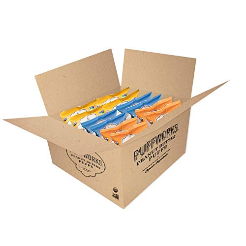 Puffworks Organic Peanut Butter Puffs | Organic | Kosher | Non-G