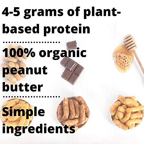 Puffworks Variety Pack Organic Peanut Butter Puffs Original, Da