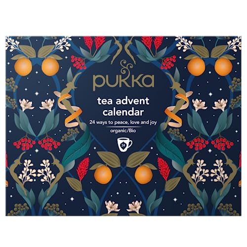 Pukka Herbal Tea | Organic Tea Advent Calendar 2023 | 24 Tea Bags