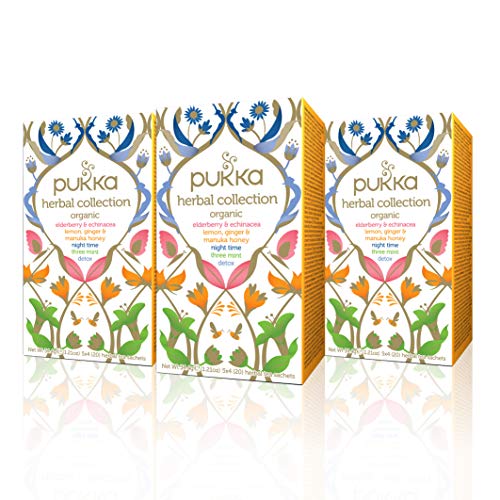 Pukka Herbs Herbal Collection, Selection Of Five Organic Herbal