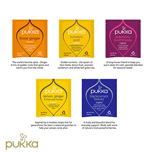 Pukka Herbs Support Selection Gift Box, Collection Of Organic He