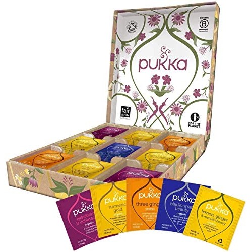 Pukka Herbs Support Selection Gift Box, Collection Of Organic He