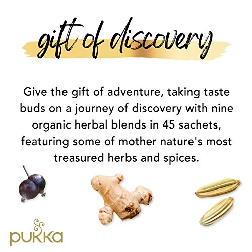 Pukka Herbs Tea Selection Luxury Gift Box, Collection Of Organic Pukka Herbs Tea Selection Luxury Gift Box, Collection Of Organic