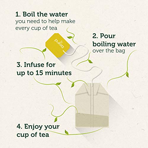 Pukka Lemongrass &Amp; Ginger, Organic Herbal Tea 3 Pack, 60 Tea Bags