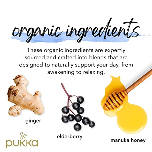 Pukka Organic Herbal Tea Collection, Five Herbal Blends, 20 Tea ...