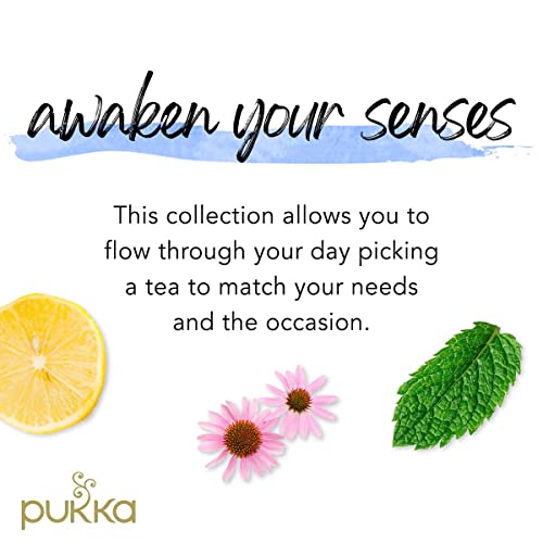 Pukka Organic Herbal Tea Collection, Five Herbal Blends, 20 Tea ...
