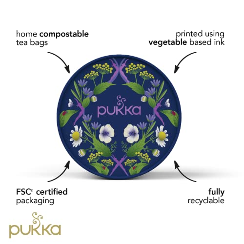 Pukka Tea Organic Gift Set, Herbal Tea Sampler For Everyday Well