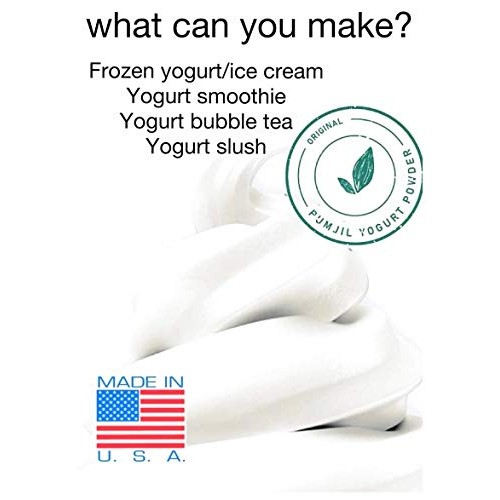 Pumjil Ice Cream Mix, Probiotic Soft Serve Ice Cream Mix, Ideal