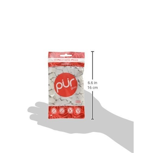 Pur Gum 3 Flavor Assortment Spearmint, Cinnamon, Peppermint, Pa