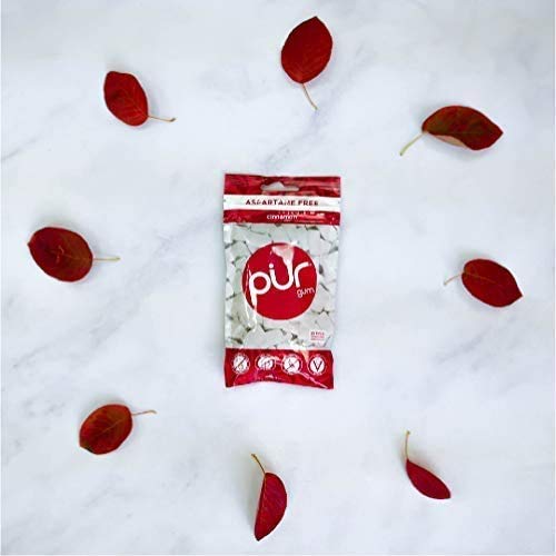 Pur 100% Xylitol Chewing Gum, Cinnamon , Sugar-Free + Aspartame