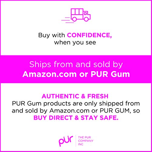 Pur 100% Xylitol Chewing Gum, Variety Pack, Peppermint Spearmint
