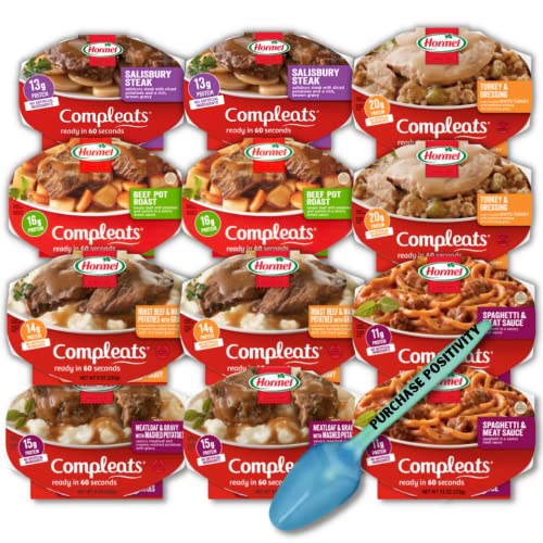 Hormel Compleats, Hormel Completes Meals Meat Variety Pack, 12 P Hormel Compleats, Hormel Completes Meals Meat Variety Pack, 12 P