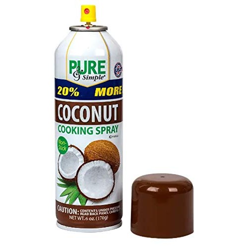 Pure &Amp; Simple Naturally Lite Coconut Cooking Spray 5 Oz. 142G