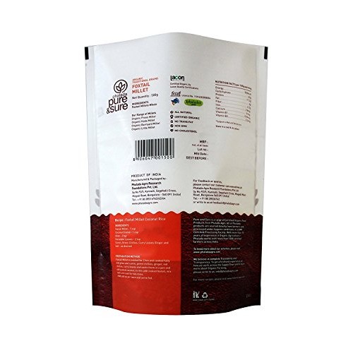 Pure &Amp; Sure Organic Foxtail Millet, 500G