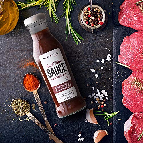 Red Wine Barbecue Sauce, Rich Bbq Marinade From Pure Food By Est
