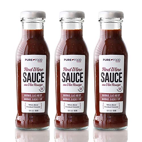 Red Wine Barbecue Sauce, Rich Bbq Marinade From Pure Food By Est