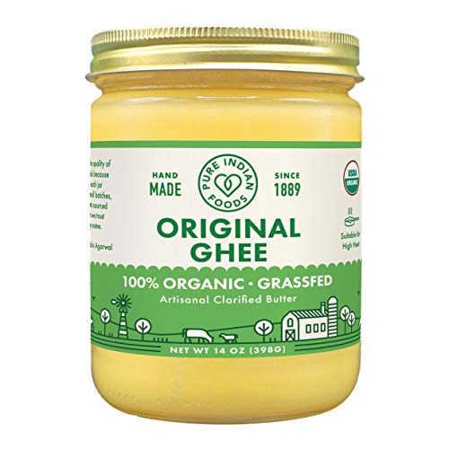 Grassfed Organic Original Ghee - By Pure Indian Foods, 14 Oz, Pa