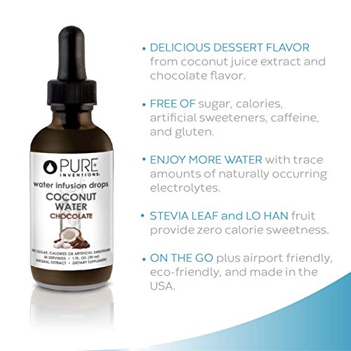 Pure Inventions, Pure Hydration - Coconut Water Chocolate Infusi