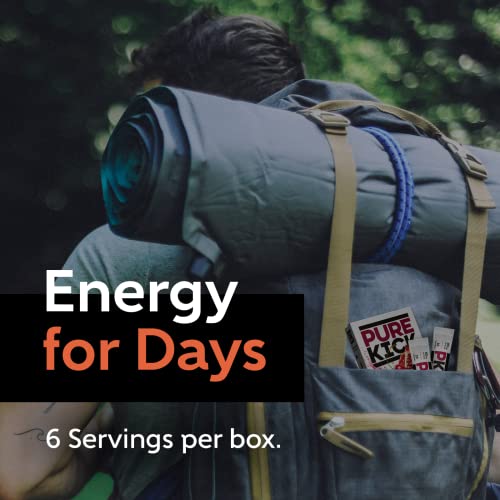 PURE KICK Energy Singles To Go Drink Mix, Black Cherry Pomegrana...