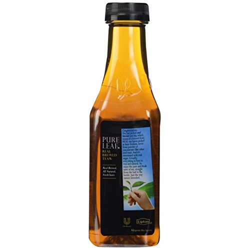 Pure Leaf Iced Tea, Sweet Tea, Black Tea, 18.5 Oz Pack Of 6