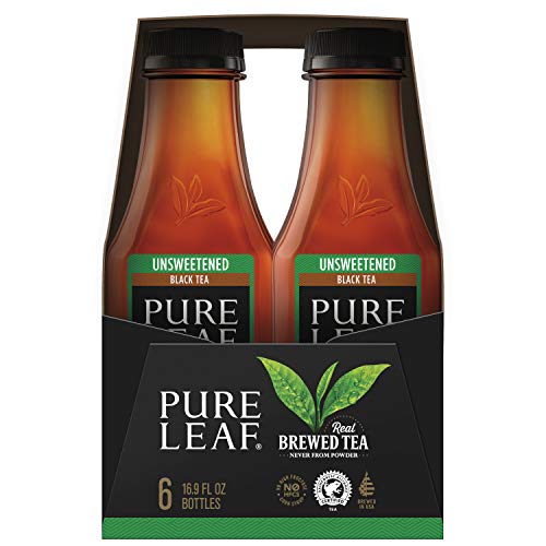 Pure Leaf Unsweetened Tea, 16.9 Oz, 6 Pk