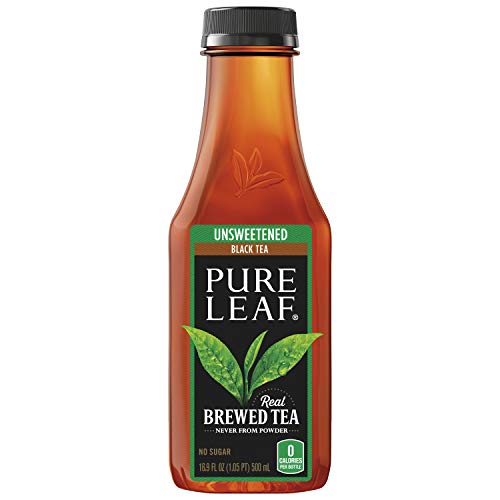 Pure Leaf Unsweetened Tea, 16.9 Oz, 6 Pk