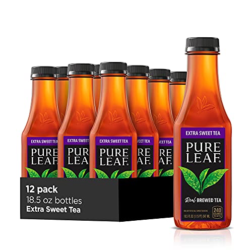 Pure Leaf Iced Tea, Extra Sweet, Real Brewed Black Tea, 18.5 Fl