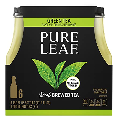 Pure Leaf Green Iced Tea , 16.9 Fl Oz Pack of 6