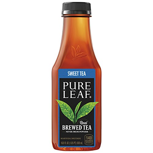 Pure Leaf Iced Tea, Sweet Tea, Real Brewed Black Tea, 16.9 Ounce