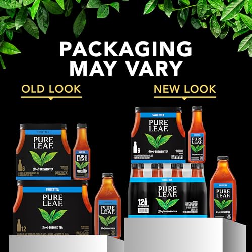 Pure Leaf Iced Tea, Sweetened 3 Flavor Variety Pack, 18.5 Fl Oz ...