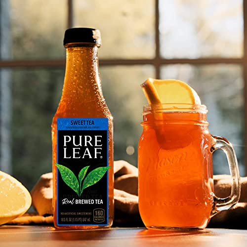 Pure Leaf Iced Tea, Sweetened 3 Flavor Variety Pack, 18.5 Fl Oz ...