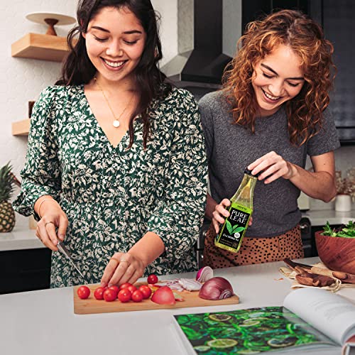 Pure Leaf Iced Tea, Unsweetened Green Tea, 18.5 Oz Bottles 12 P...