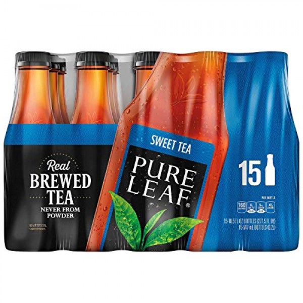 Pure Leaf Real Brewed Sweet Tea, 15 Pk./18.5 Oz.