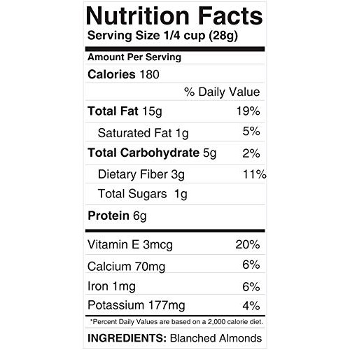 Almond Flour 2 Lb. By Pure Organic Ingredients, Paleo And Keto