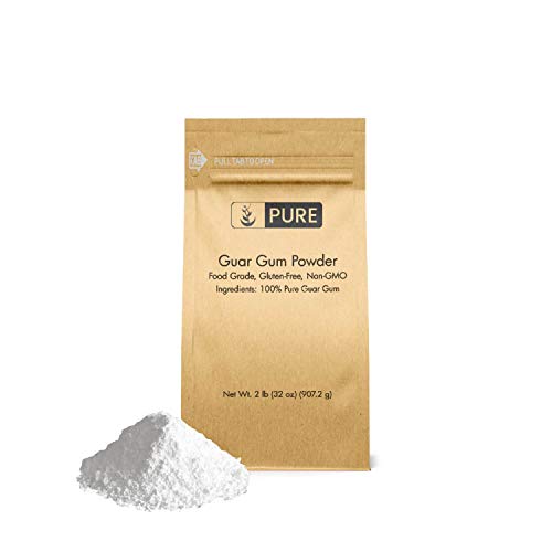Guar Gum Powder 2 Lb. By Pure Organic Ingredients, 100% Food G