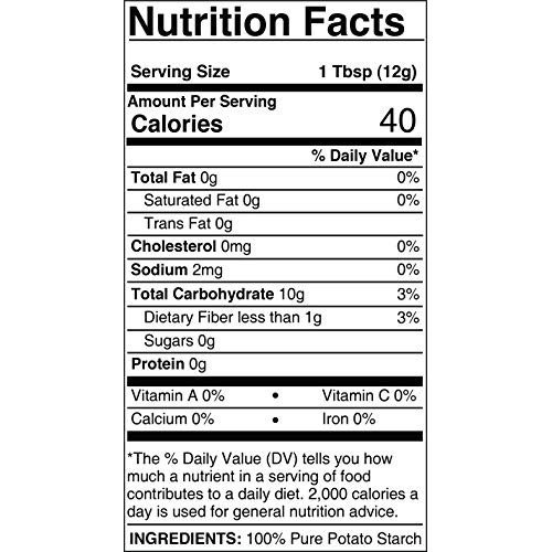 Potato Starch 1.5 Lbs By Pure Organic Ingredients, Gluten-Free