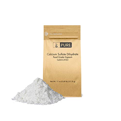 Pure Calcium Sulfate Gypsum 11 Oz., Eco-Friendly Packaging,