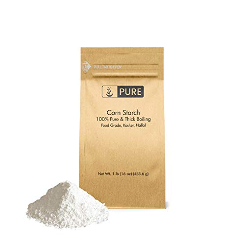 Pure Corn Starch 1 Lb., Thickener For Sauces, Soup, &Amp; Gravy, H