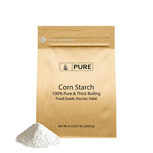 Pure Corn Starch 8 Oz., Thickener For Sauces, Soup, &Amp; Gravy, H