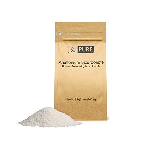 Ammonium Bicarbonate 2 Lb. By Pure Organic Ingredients, Tradit