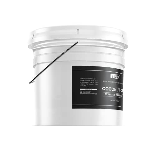 Pure Original Ingredients Coconut Oil 1 Gallon Hexane-Free &Amp; G