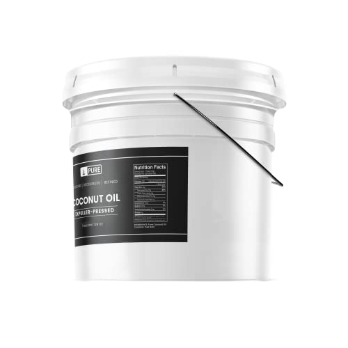 Pure Original Ingredients Coconut Oil 1 Gallon Hexane-Free &Amp; G