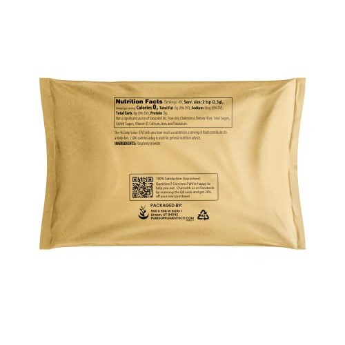 Pure Original Ingredients Raspberry Fruit Powder 4Oz Gluten-Fr